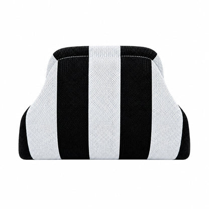 Striped Black and White