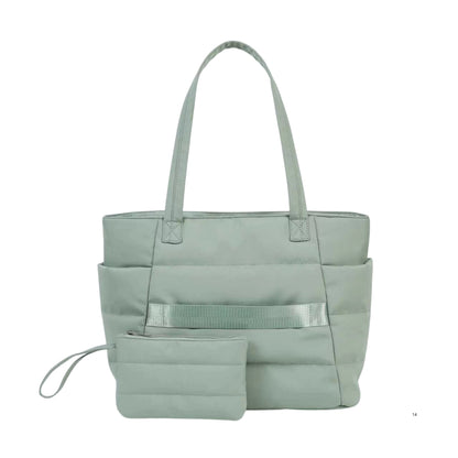 Cloudy Plus – The Organized Puffer Tote Bag