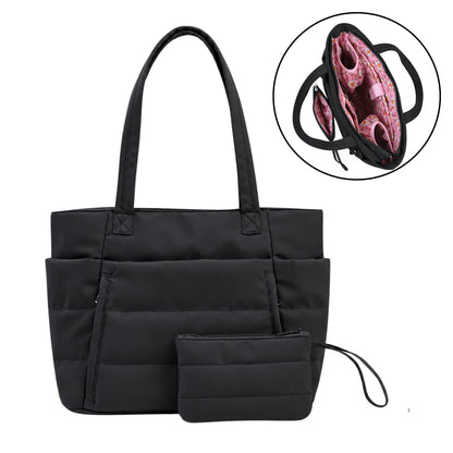 Cloudy Plus – The Organized Puffer Tote Bag