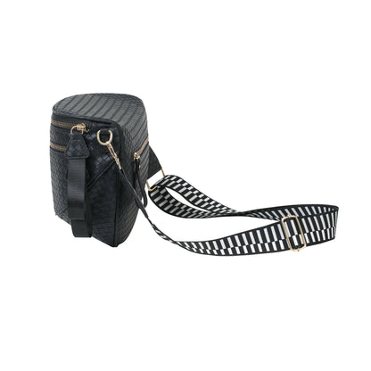 GoFree - Woven Leather Bum Bag