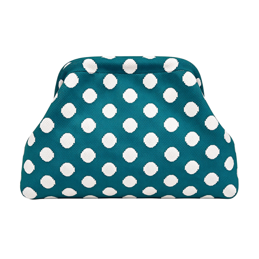 Teal Polka Dot