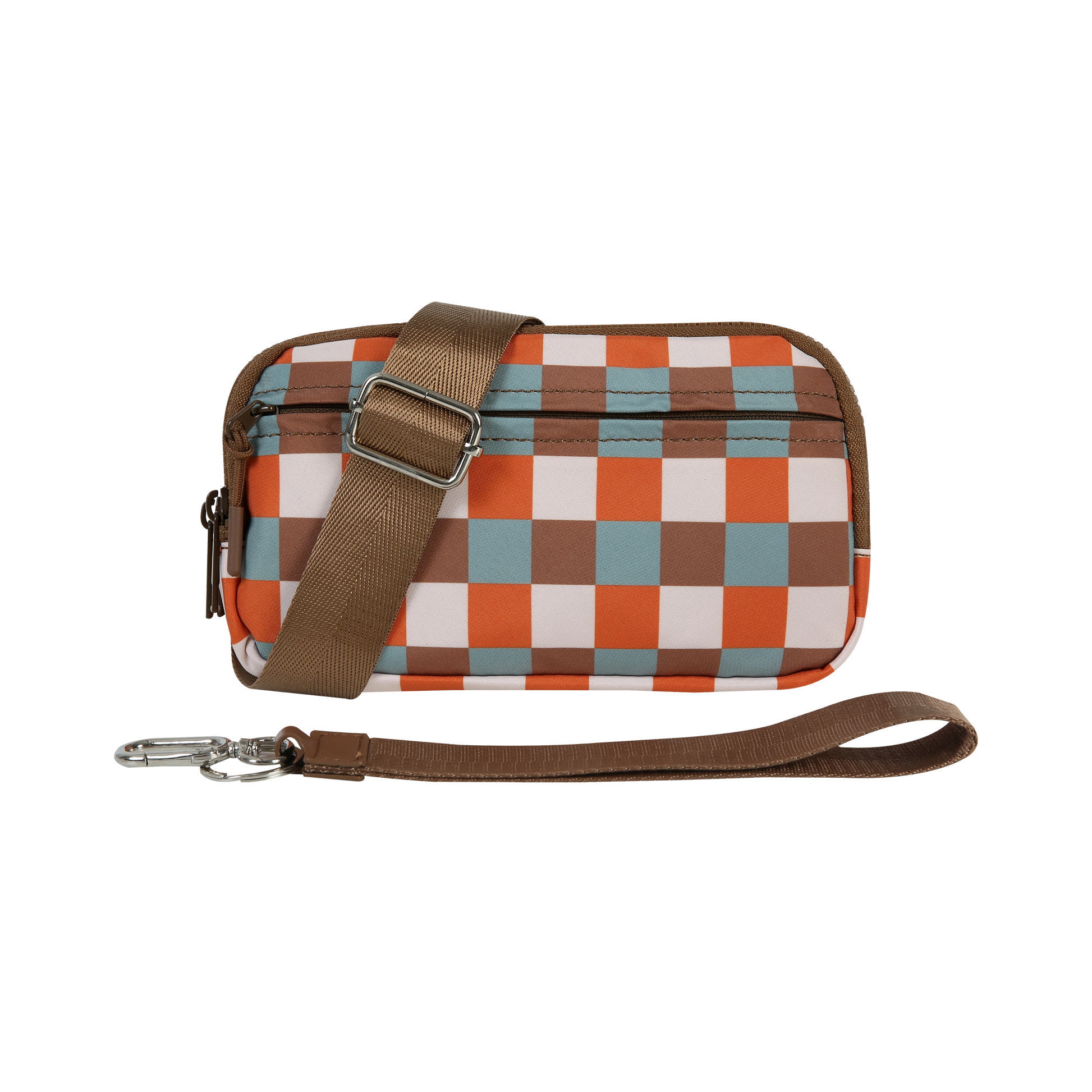 Checkered Khaki|conic-gradient(from 90deg, #8ba5a9 25%, #9a503d 0 50%, #e44e2b 0 75%, #fcefef 0)