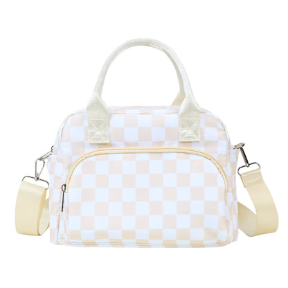 Checkered Beige