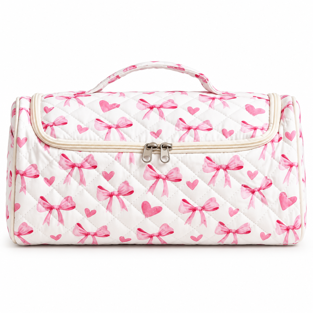 Blowy front view - Pink Bows and Hearts