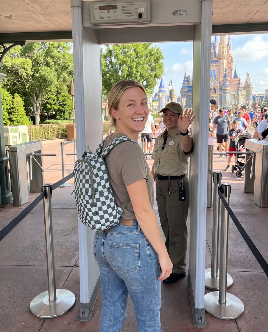 Pockets Everywhere — No Digging at the Bag Check