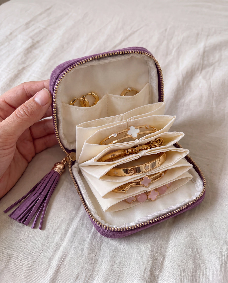Necklaces, Rings, Earrings — Each in Its Own Pocket