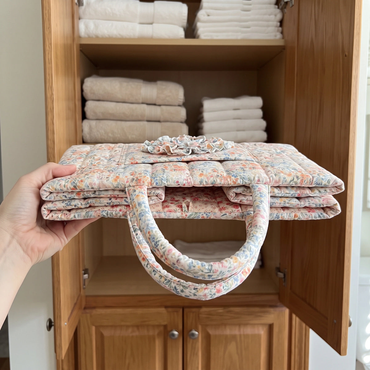 Quilty quilted basket