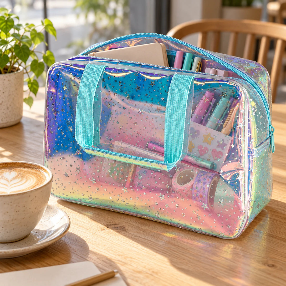 Starry – The Holographic Toiletry Bag, not just for the bathroom