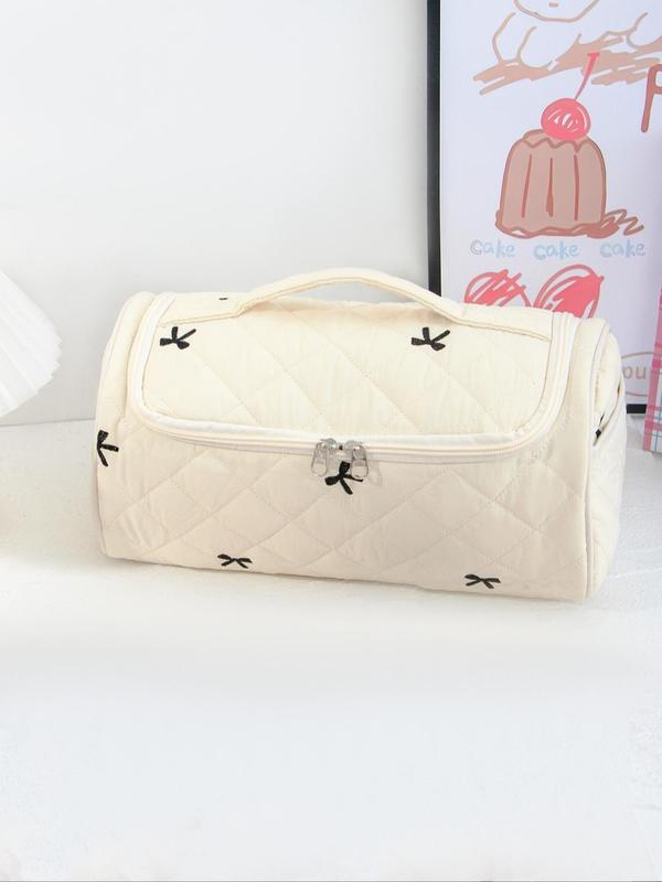 Quilted Hair Tool Organizer Bag
