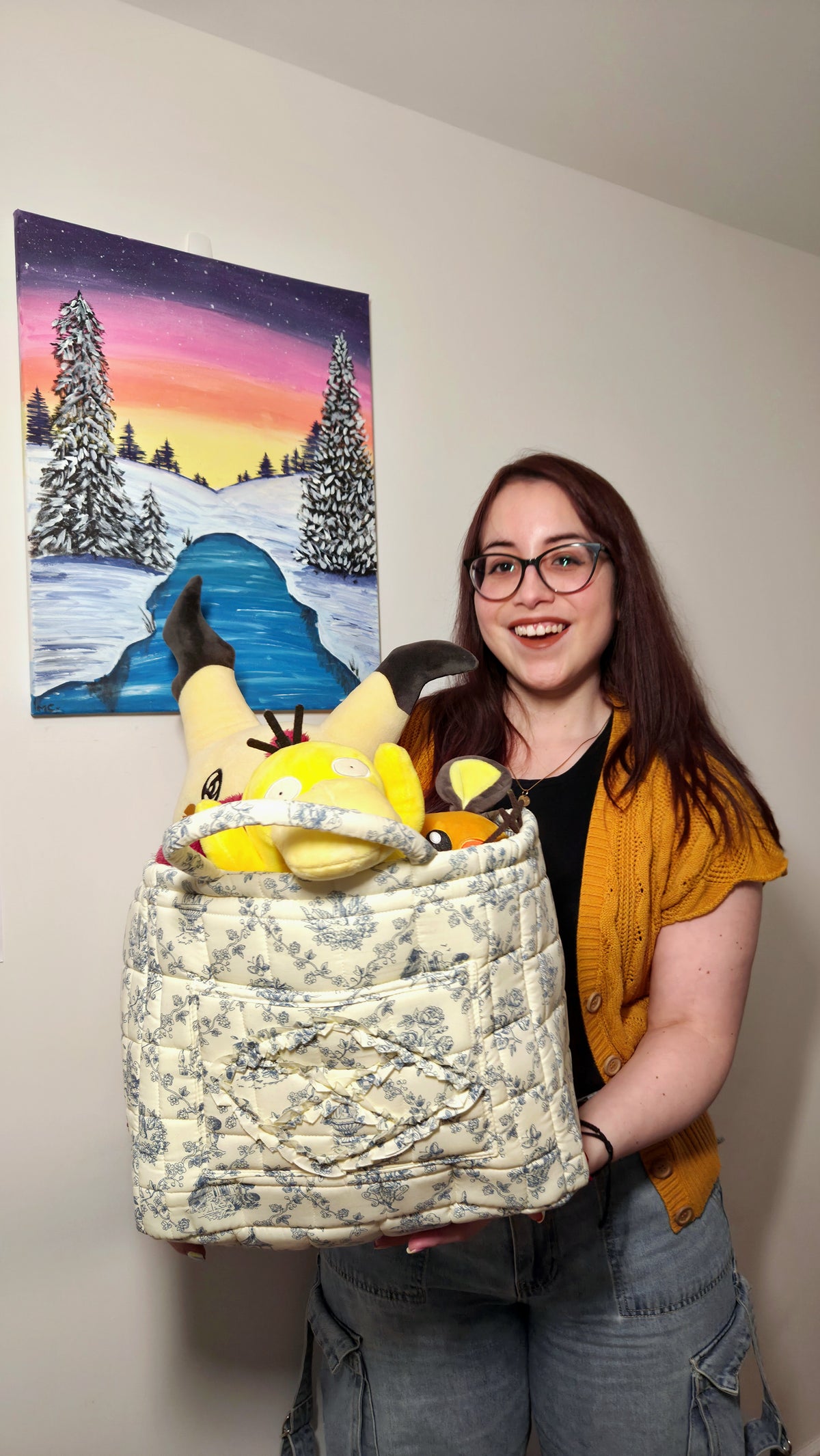 Quilty quilted basket