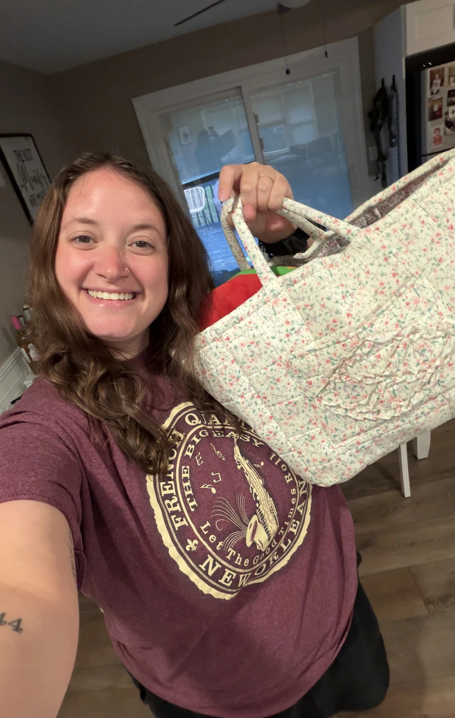 Quilty quilted basket