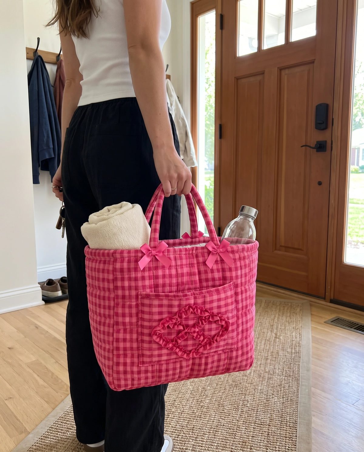 Quilty quilted basket